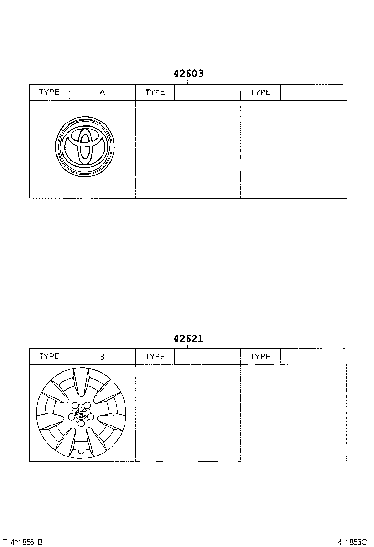  AVENSIS |  DISC WHEEL WHEEL CAP