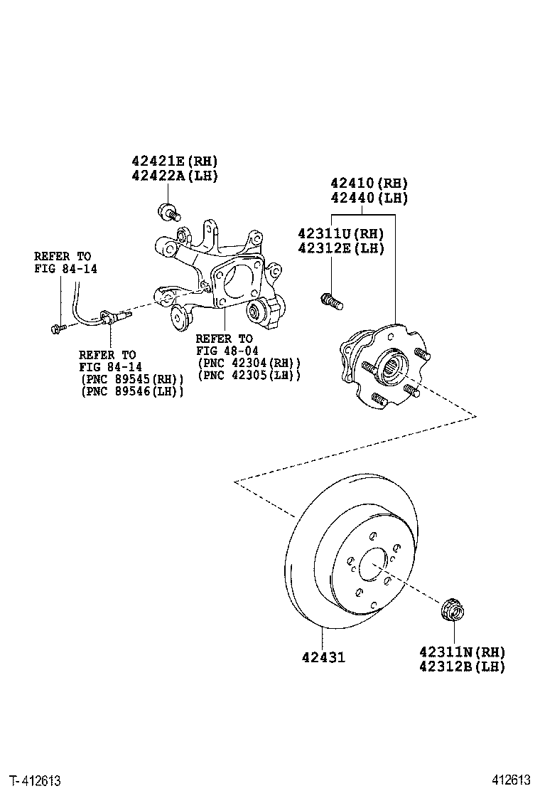  AURIS |  REAR AXLE SHAFT HUB