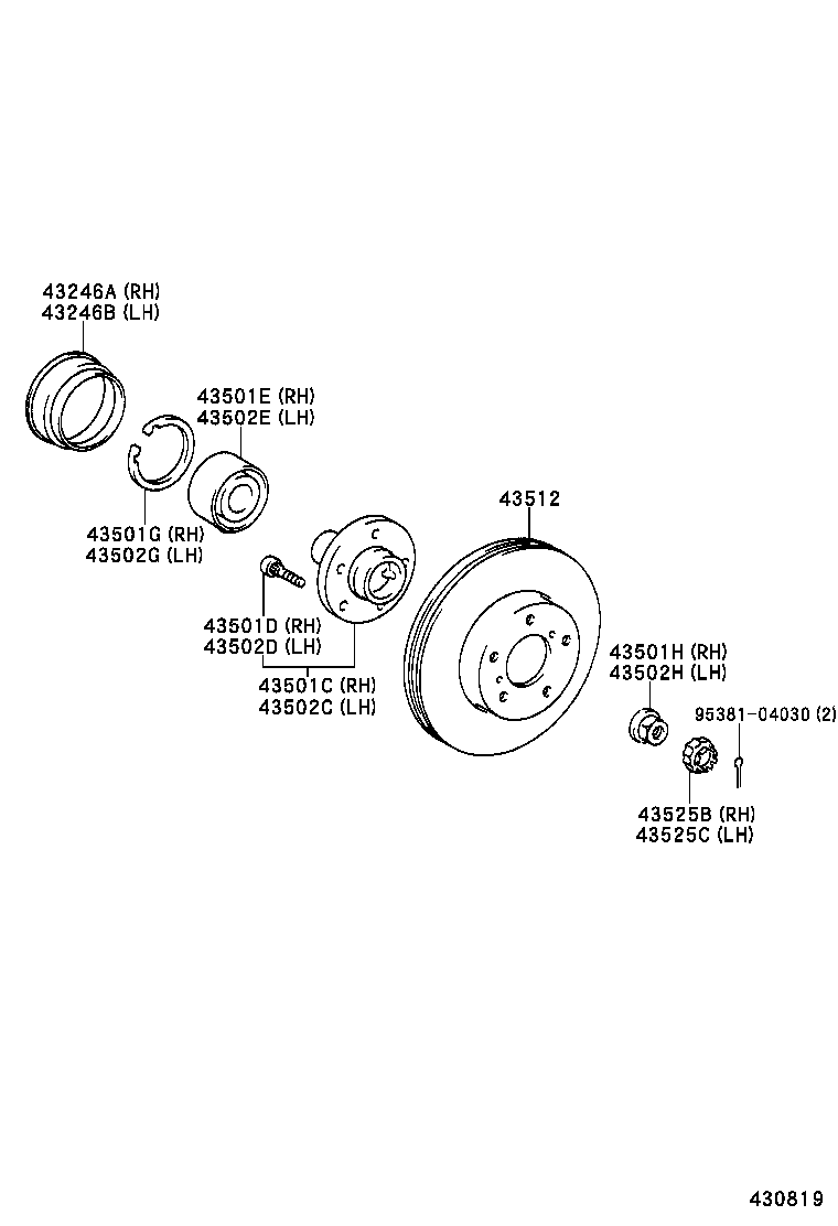  BREVIS |  FRONT AXLE HUB