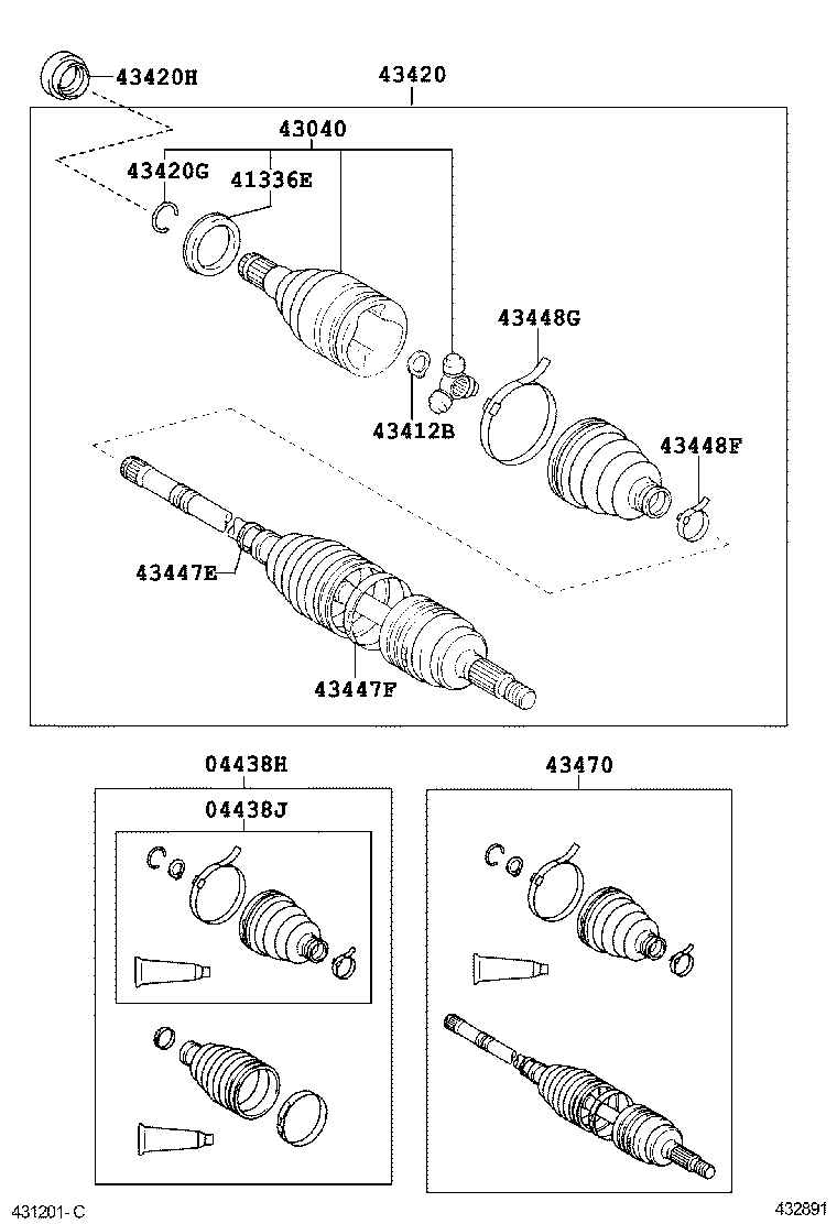  BELTA |  FRONT DRIVE SHAFT