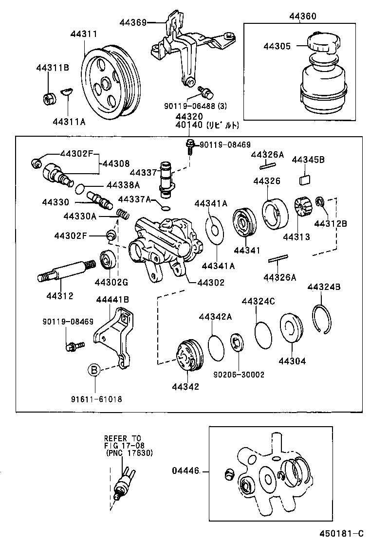  MARK 2 |  VANE PUMP RESERVOIR POWER STEERING