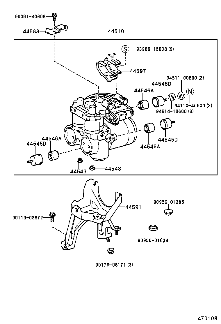  SOARER |  BRAKE TUBE CLAMP