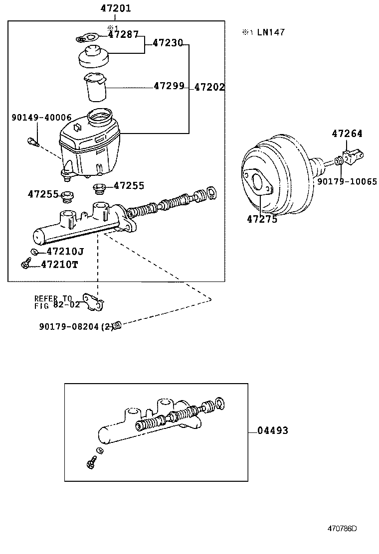  HILUX |  BRAKE MASTER CYLINDER