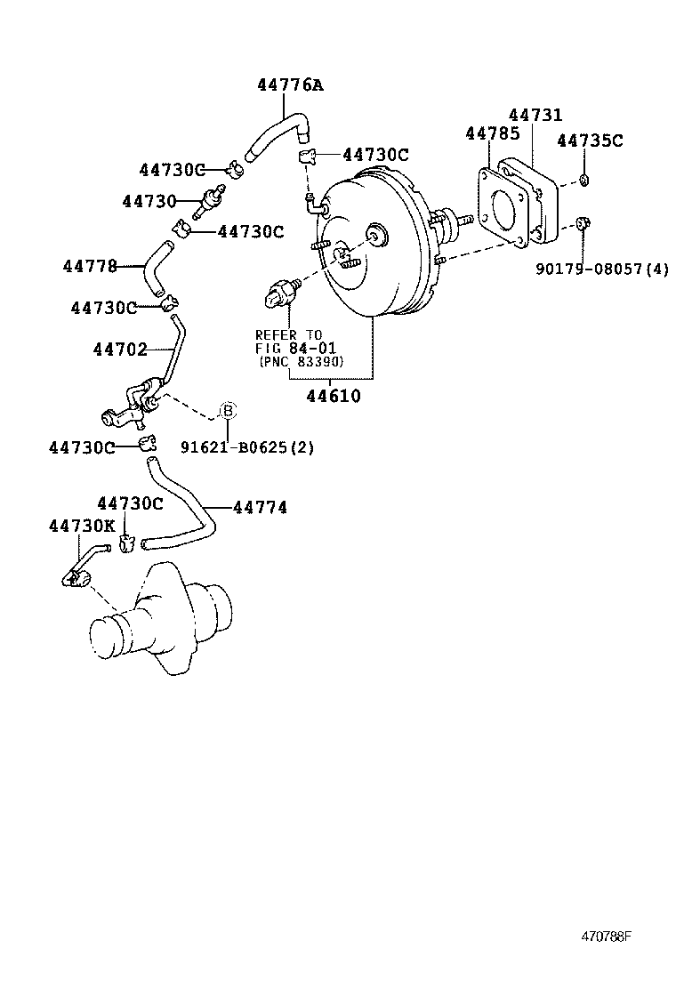  HILUX |  BRAKE BOOSTER VACUUM TUBE