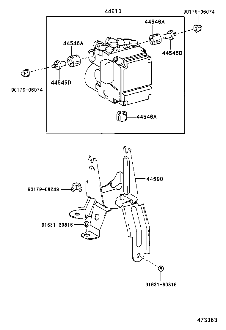  WISH |  BRAKE TUBE CLAMP