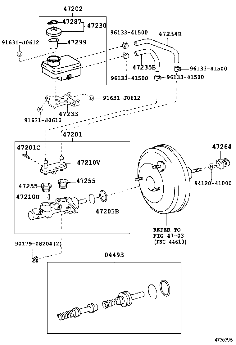  RAUM |  BRAKE MASTER CYLINDER