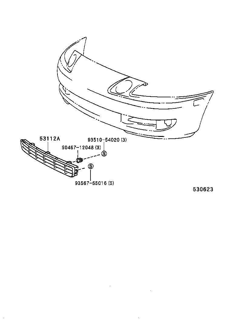  SOARER |  RADIATOR GRILLE