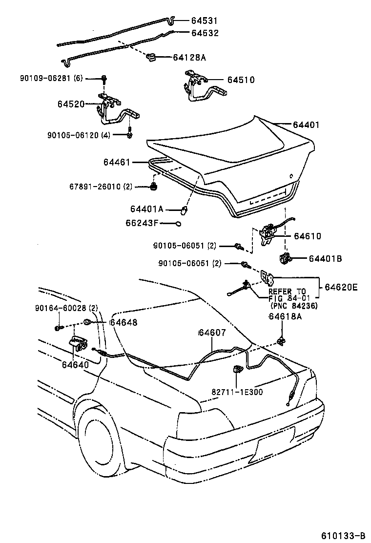  MARK 2 |  LUGGAGE COMPARTMENT DOOR LOCK