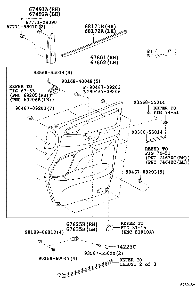  ALPHARD HV |  FRONT DOOR PANEL GLASS