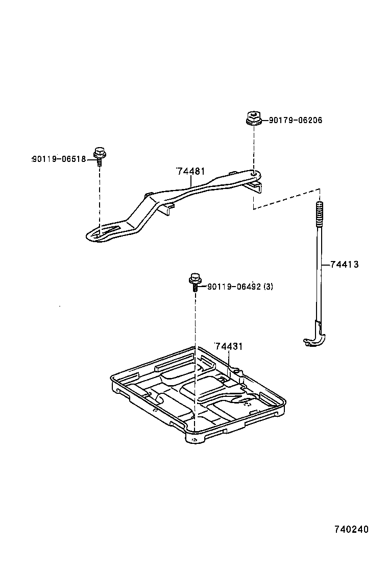  SUPRA |  BATTERY CARRIER