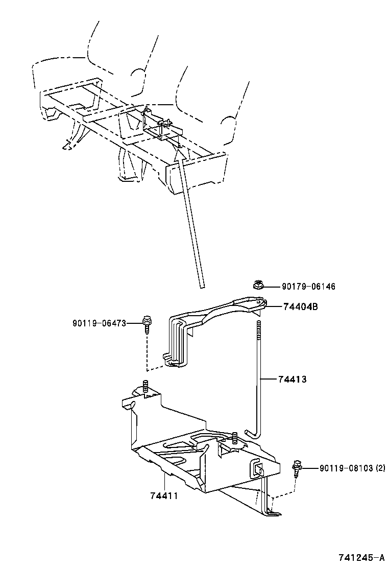  ALPHARD HV |  BATTERY CARRIER