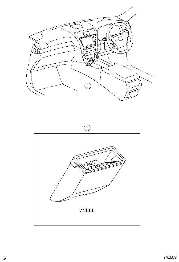  LS600H 600HL |  ASH RECEPTACLE