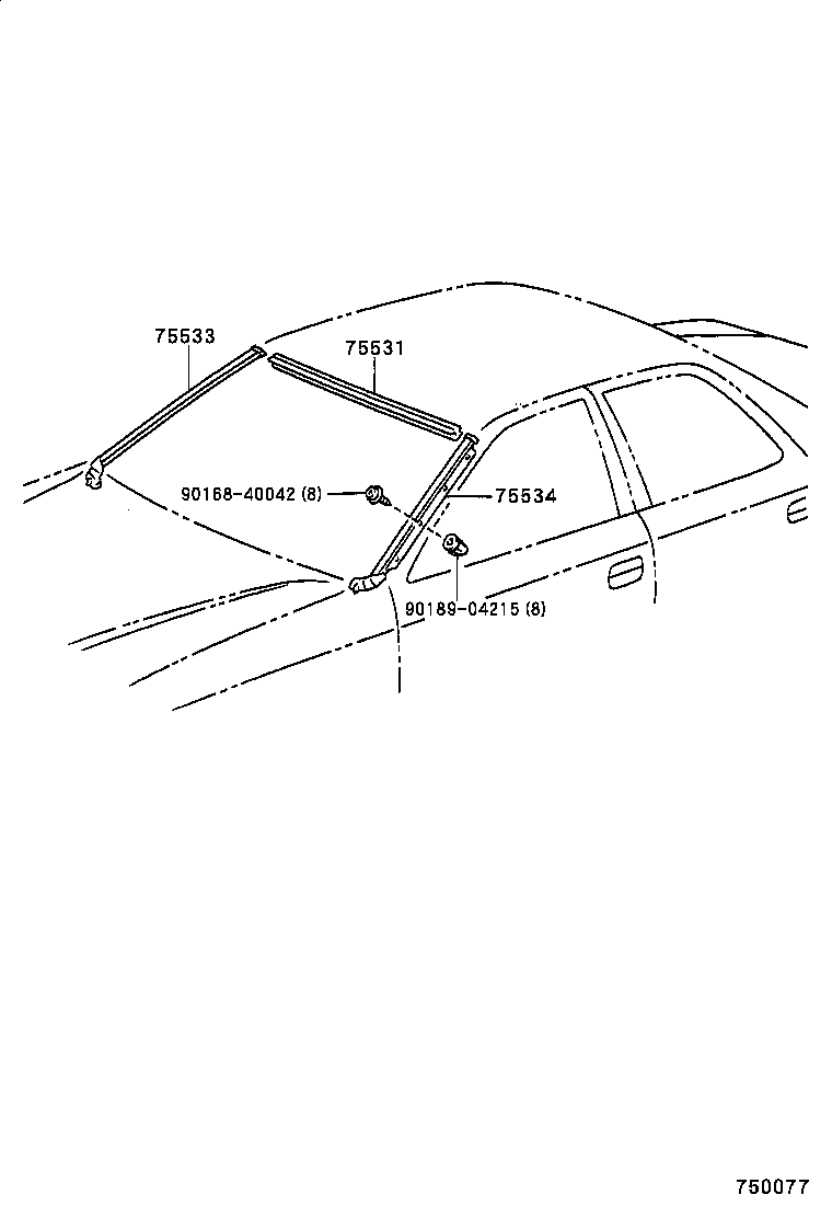  MARK 2 |  FRONT MOULDING