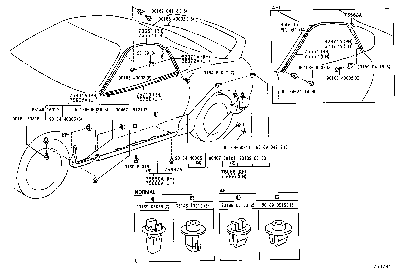  SUPRA |  SIDE MOULDING