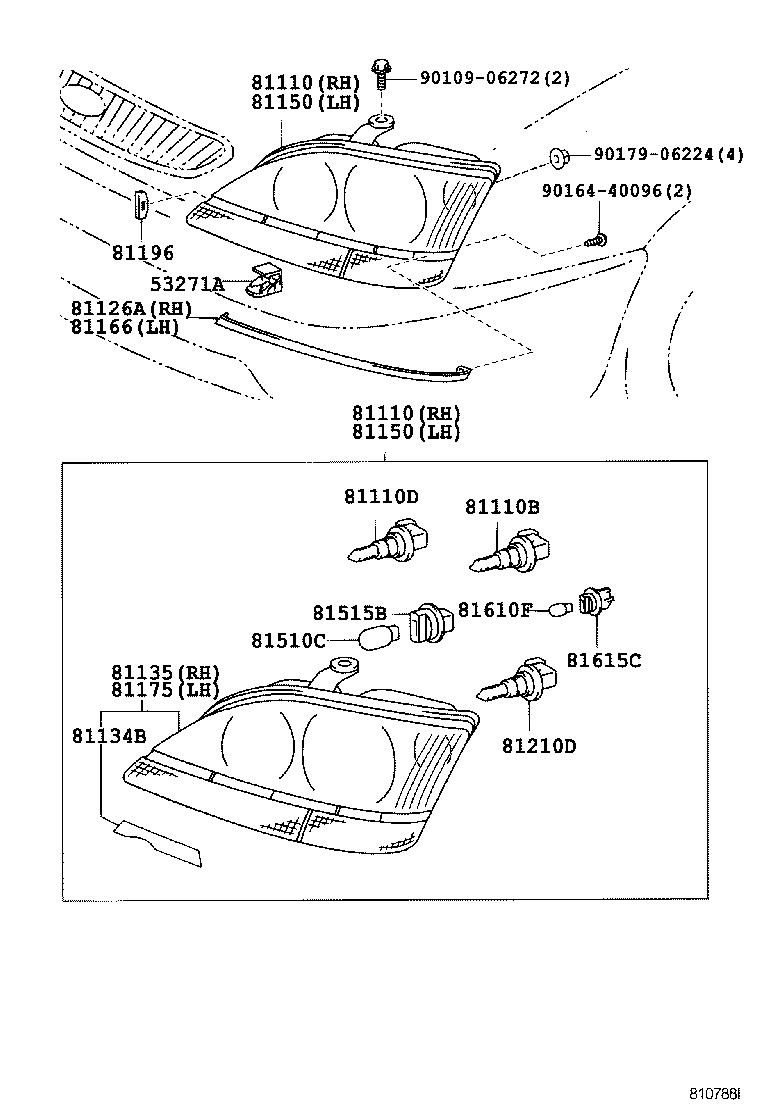  HARRIER |  HEADLAMP