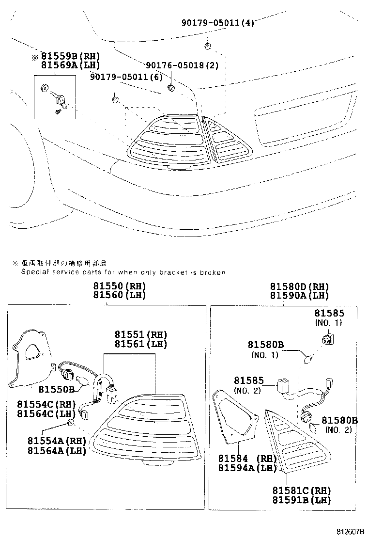  CELSIOR |  REAR COMBINATION LAMP