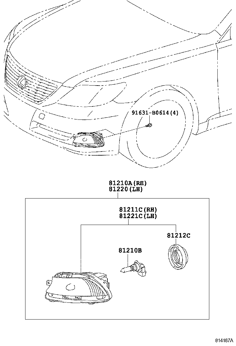  LS600H 600HL |  FOG LAMP