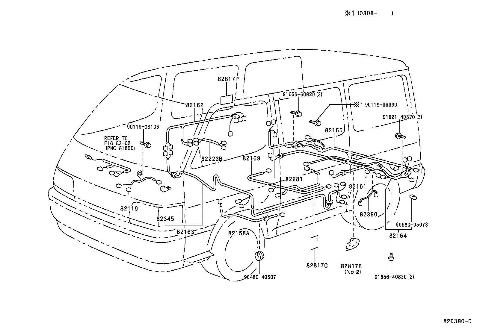  HIACE REGIUSACE |  WIRING CLAMP