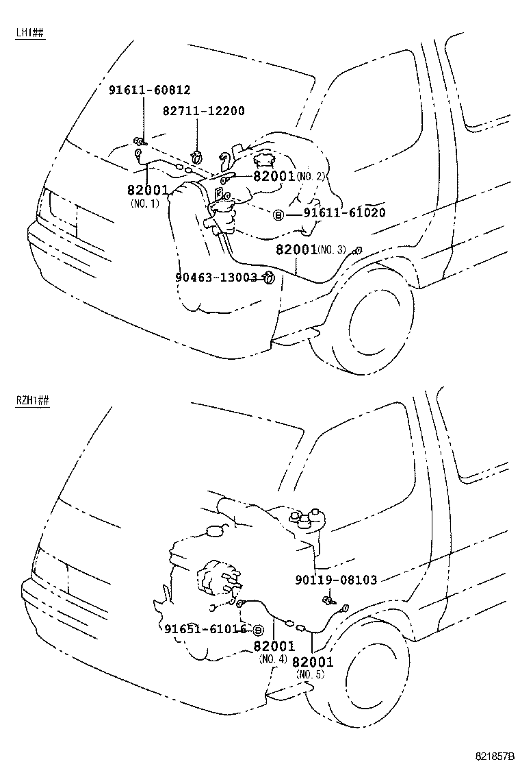  HIACE REGIUSACE |  WIRING CLAMP