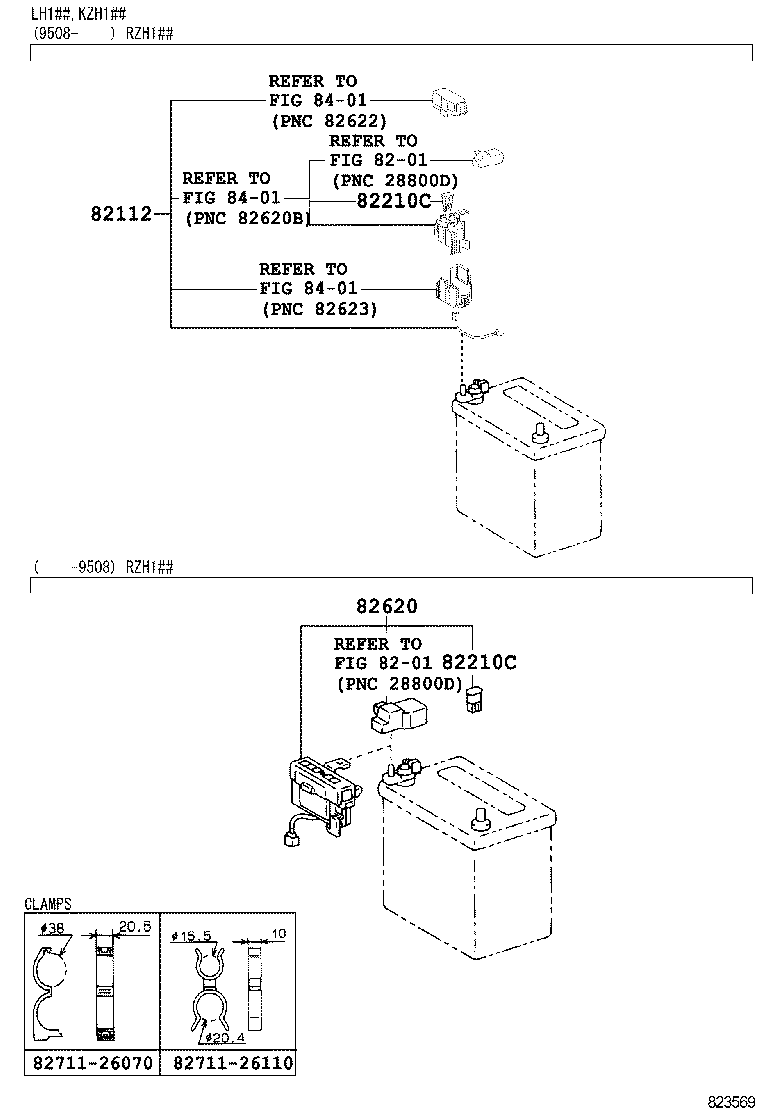  HIACE REGIUSACE |  WIRING CLAMP