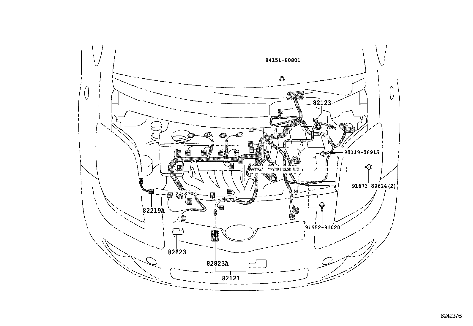  VITZ |  WIRING CLAMP