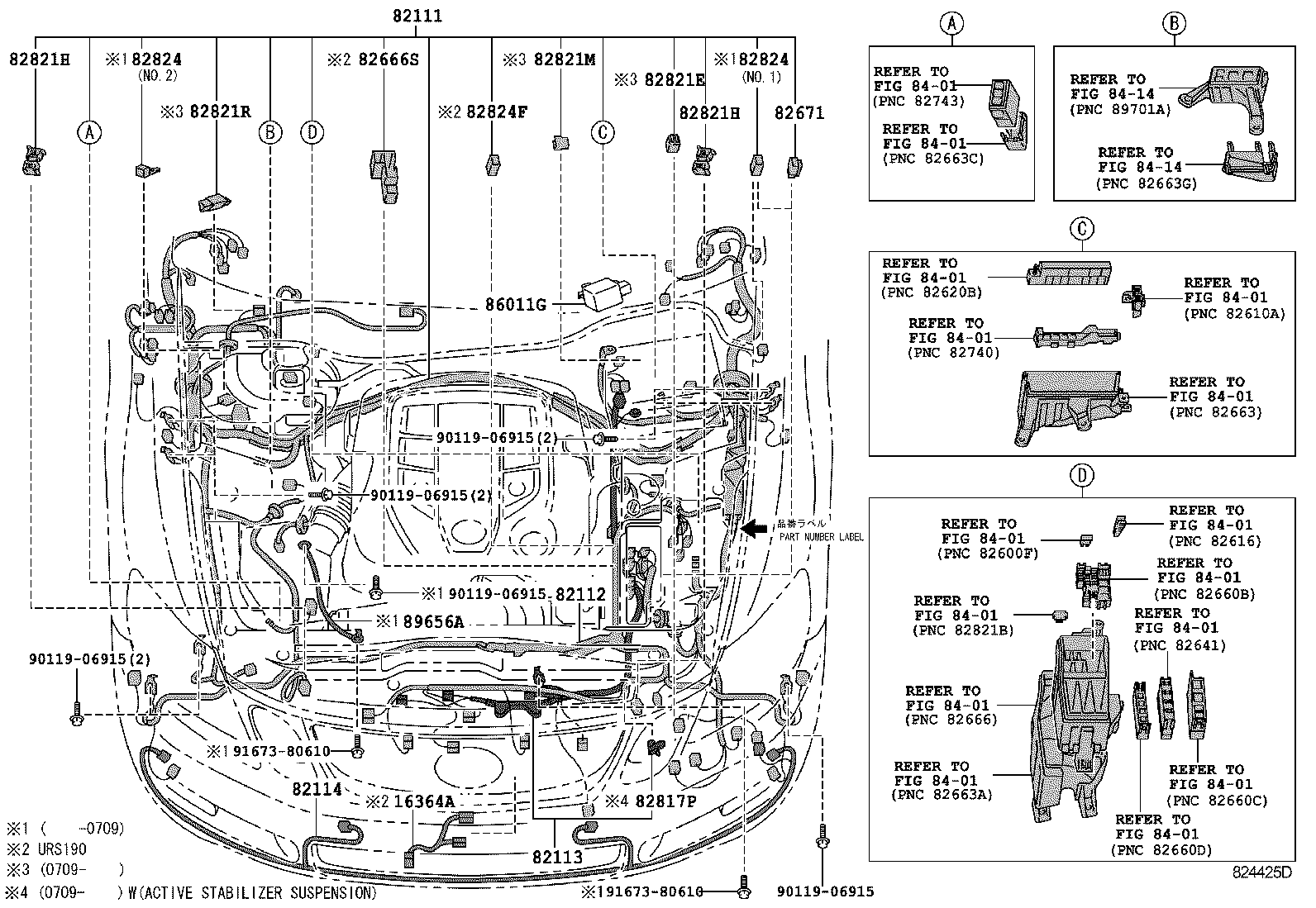  GS460 430 350 |  WIRING CLAMP