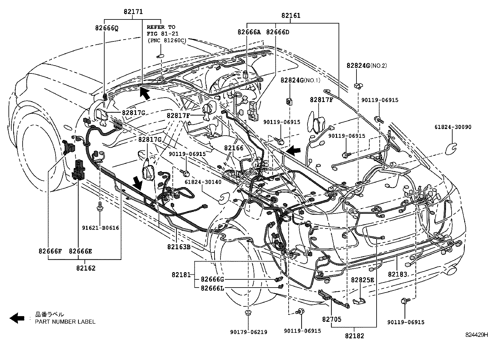  GS460 430 350 |  WIRING CLAMP