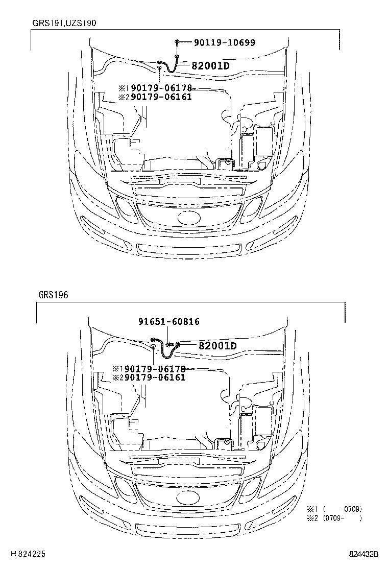  GS460 430 350 |  WIRING CLAMP