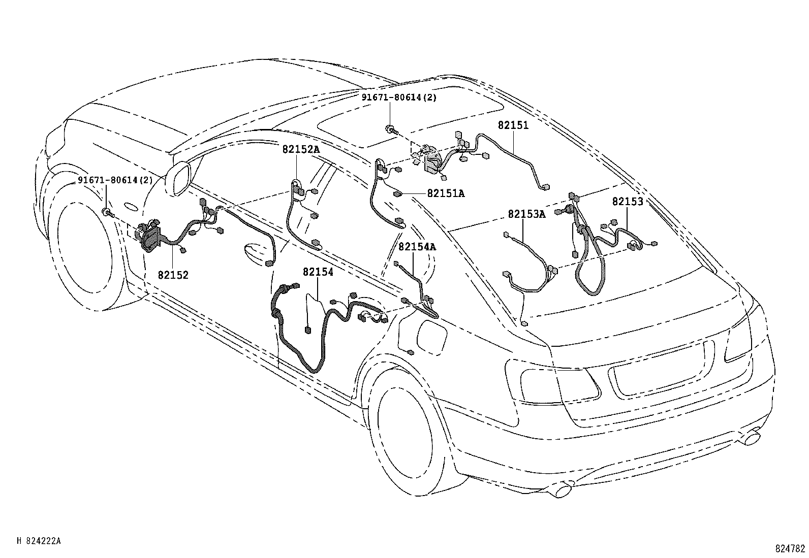  GS450H |  WIRING CLAMP