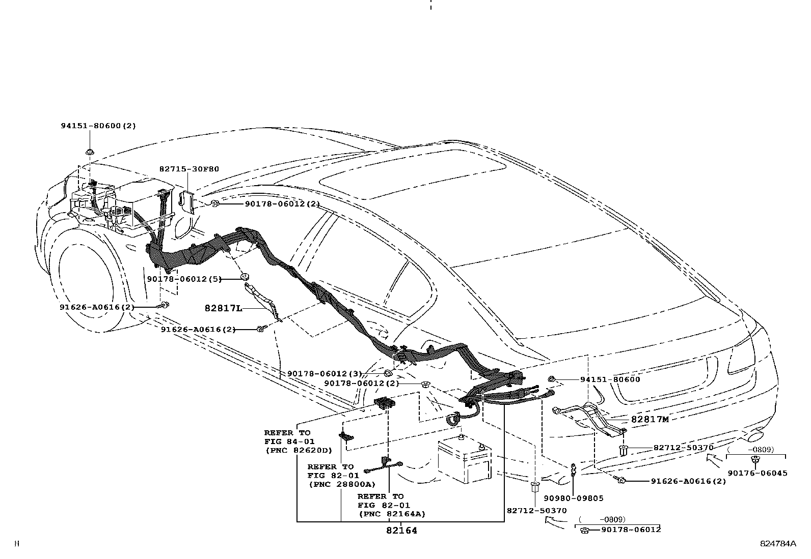  GS450H |  WIRING CLAMP