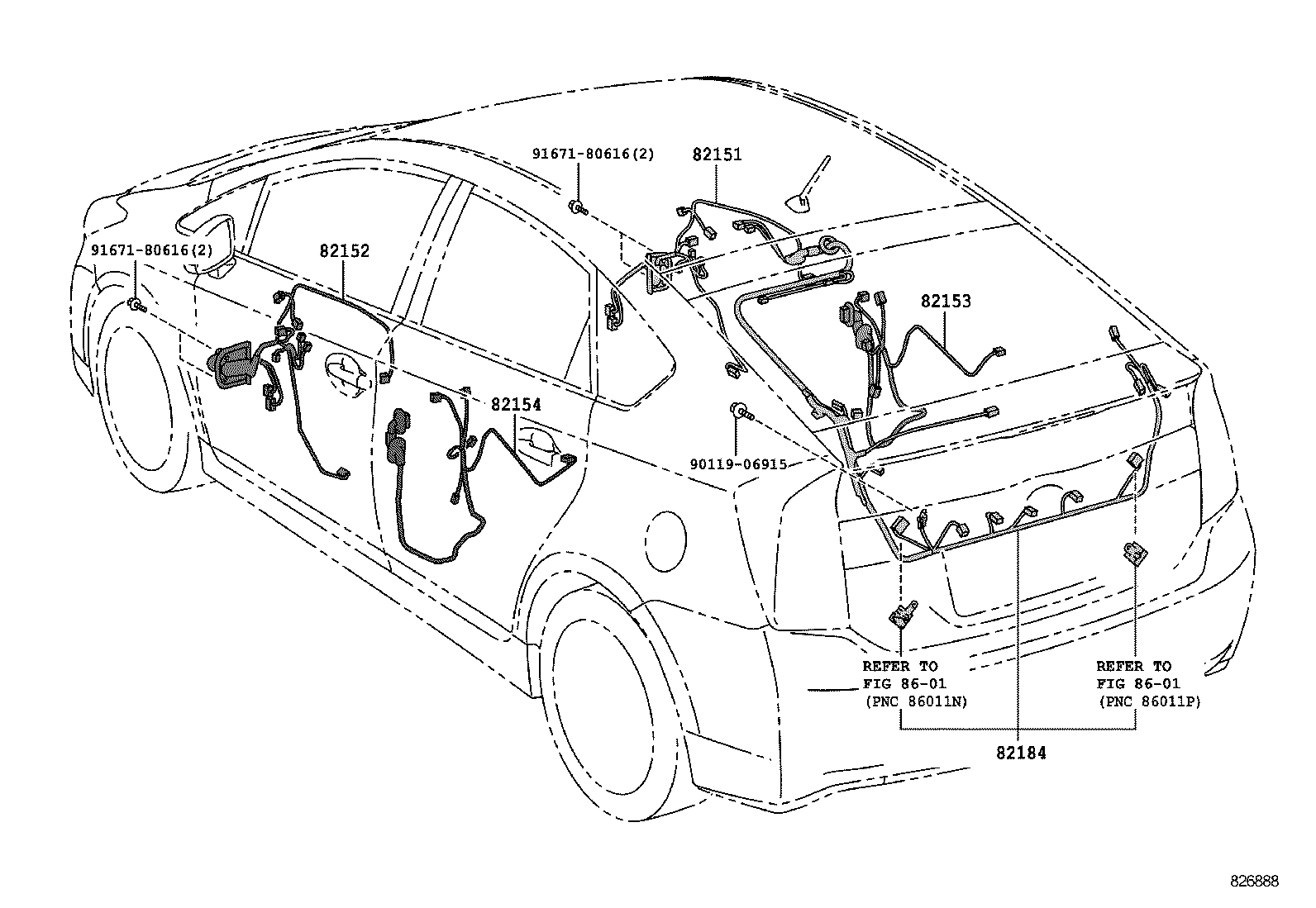  PRIUS PLUG IN LEASE |  WIRING CLAMP