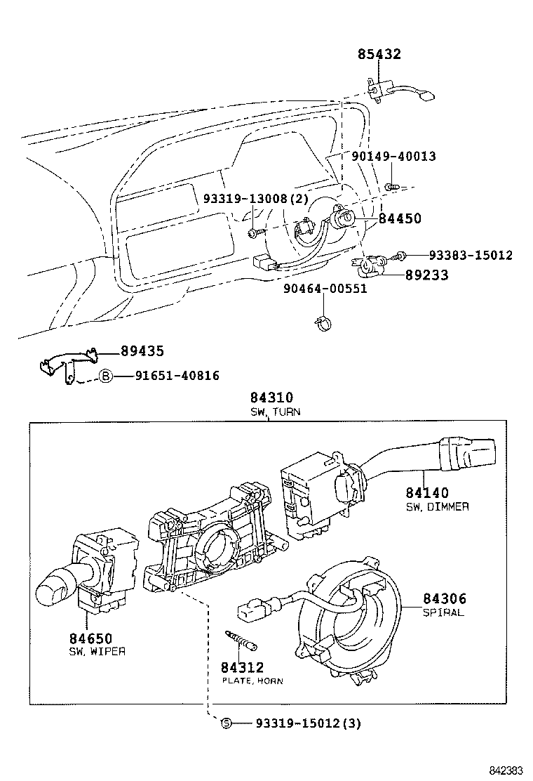  HIACE REGIUSACE |  SWITCH RELAY COMPUTER