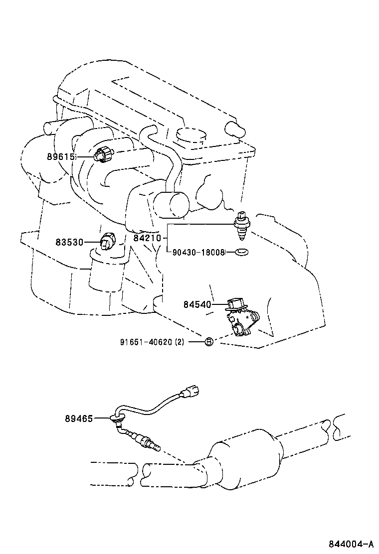  COROLLA FIELDER |  SWITCH RELAY COMPUTER