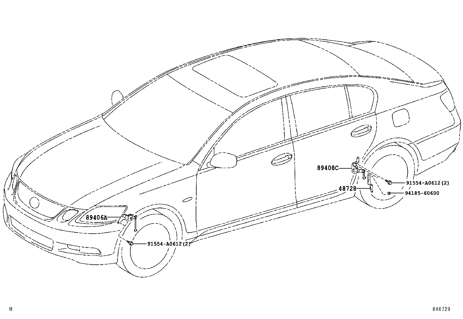  GS460 430 350 |  ELECTRONIC HEIGHT CONTROL