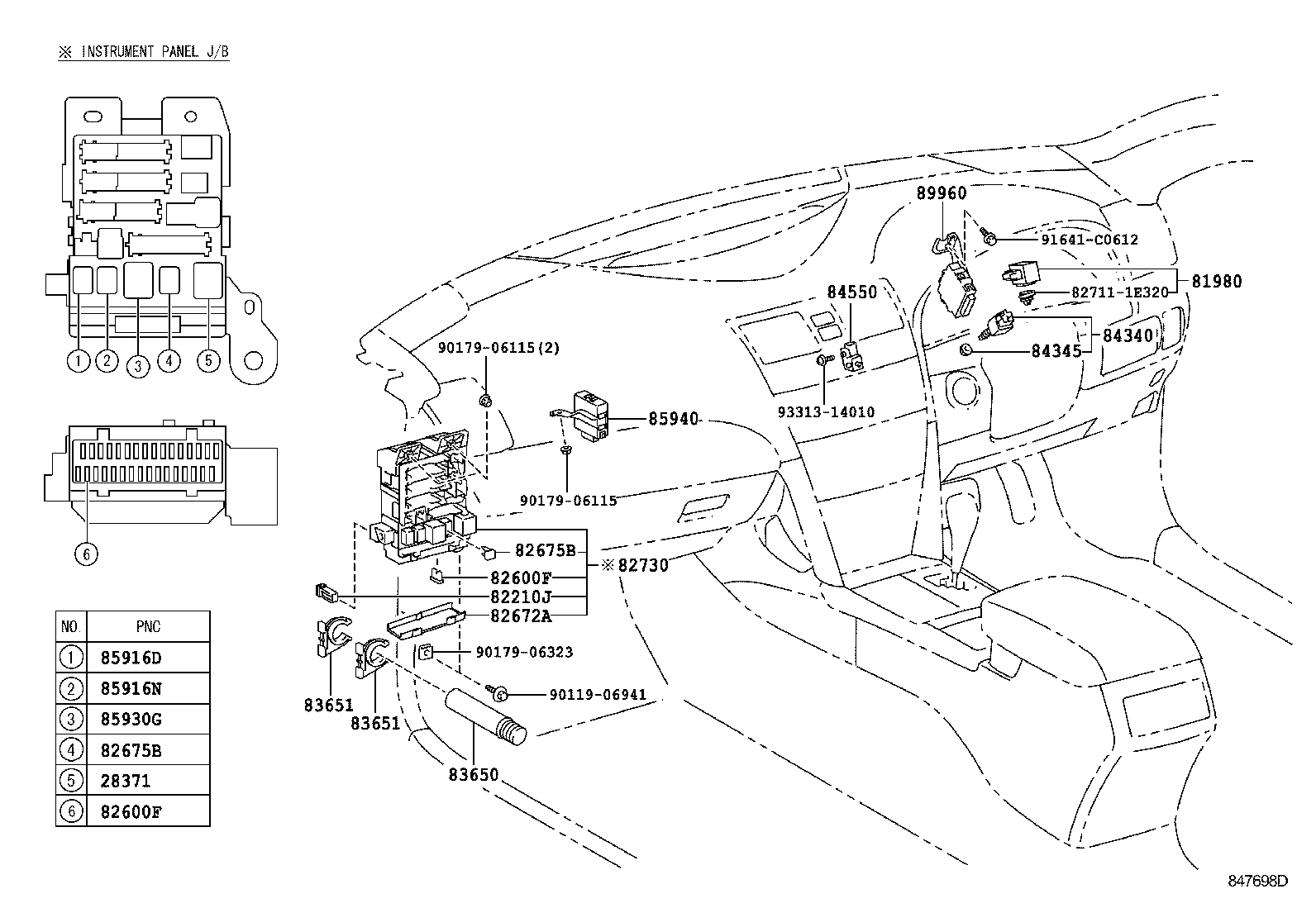  CAMRY |  SWITCH RELAY COMPUTER