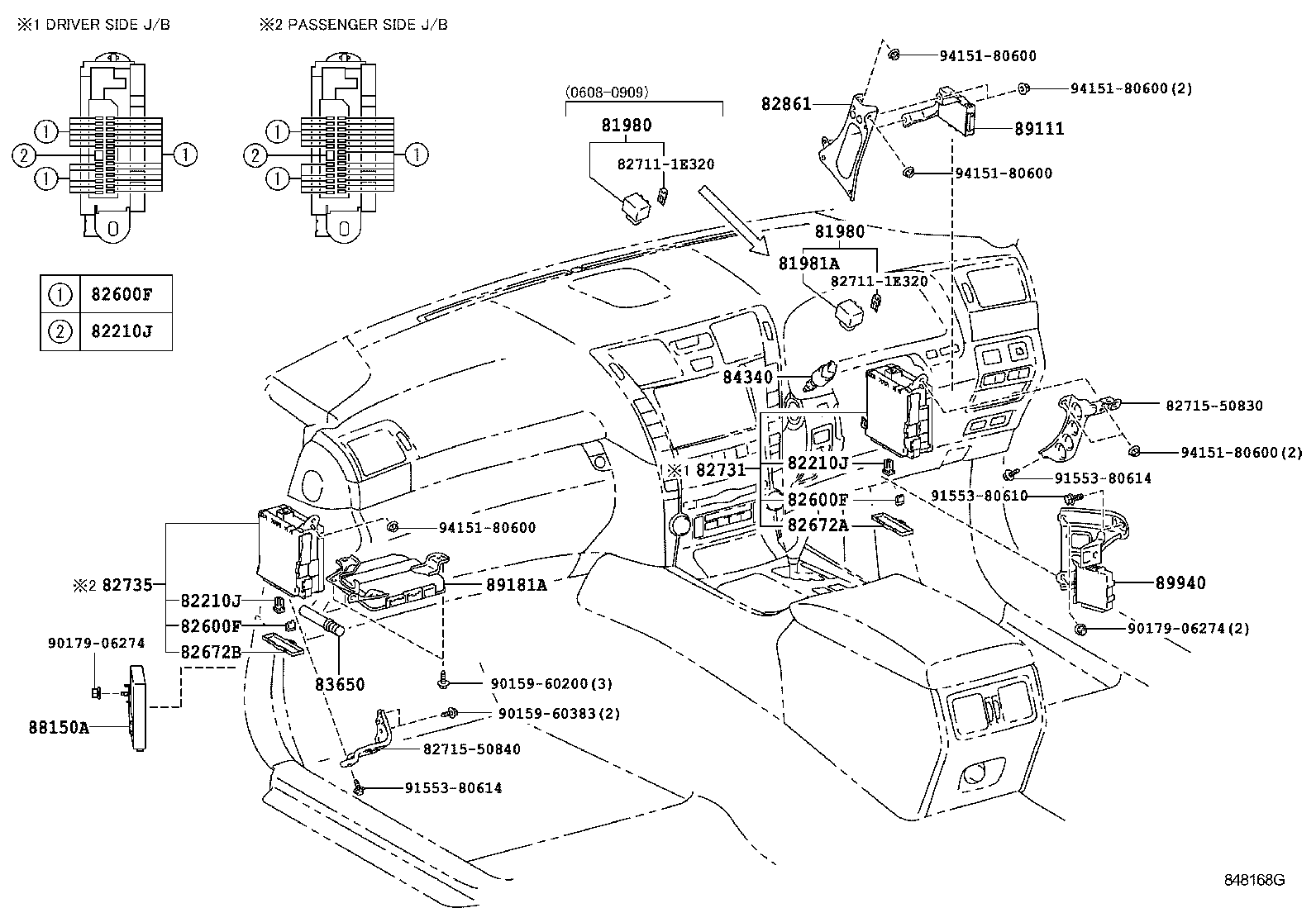  LS460 460L |  SWITCH RELAY COMPUTER