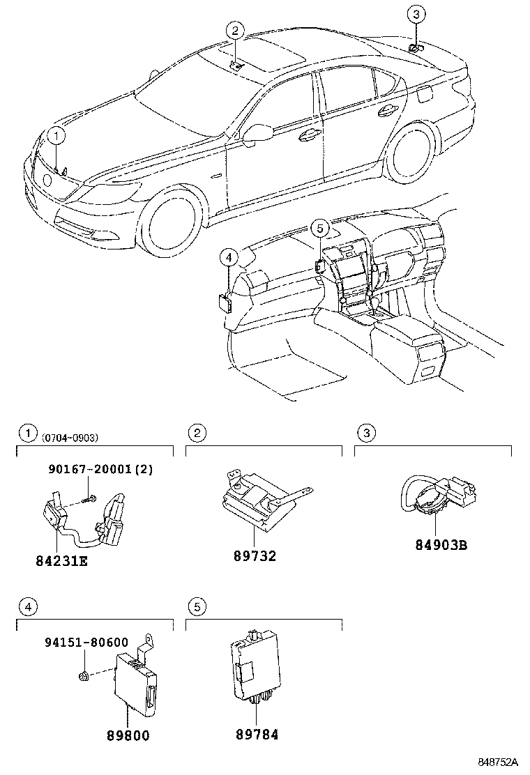  LS600H 600HL |  ANTI THEFT DEVICE