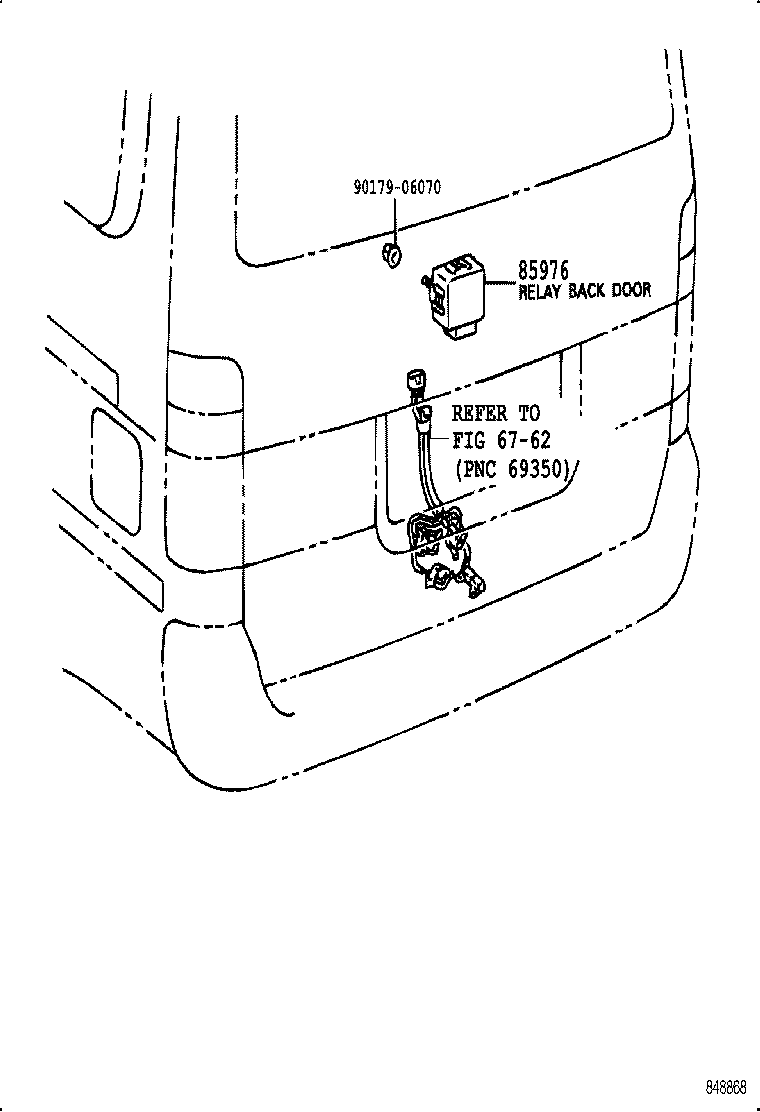  HIACE REGIUSACE |  SWITCH RELAY COMPUTER