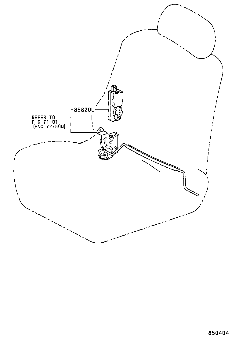  HARRIER |  SEAT MOTOR SEAT HEATER