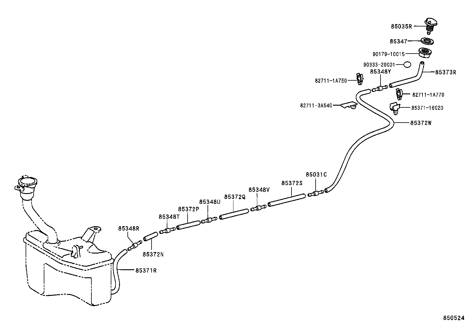  MARK 2 |  REAR WASHER