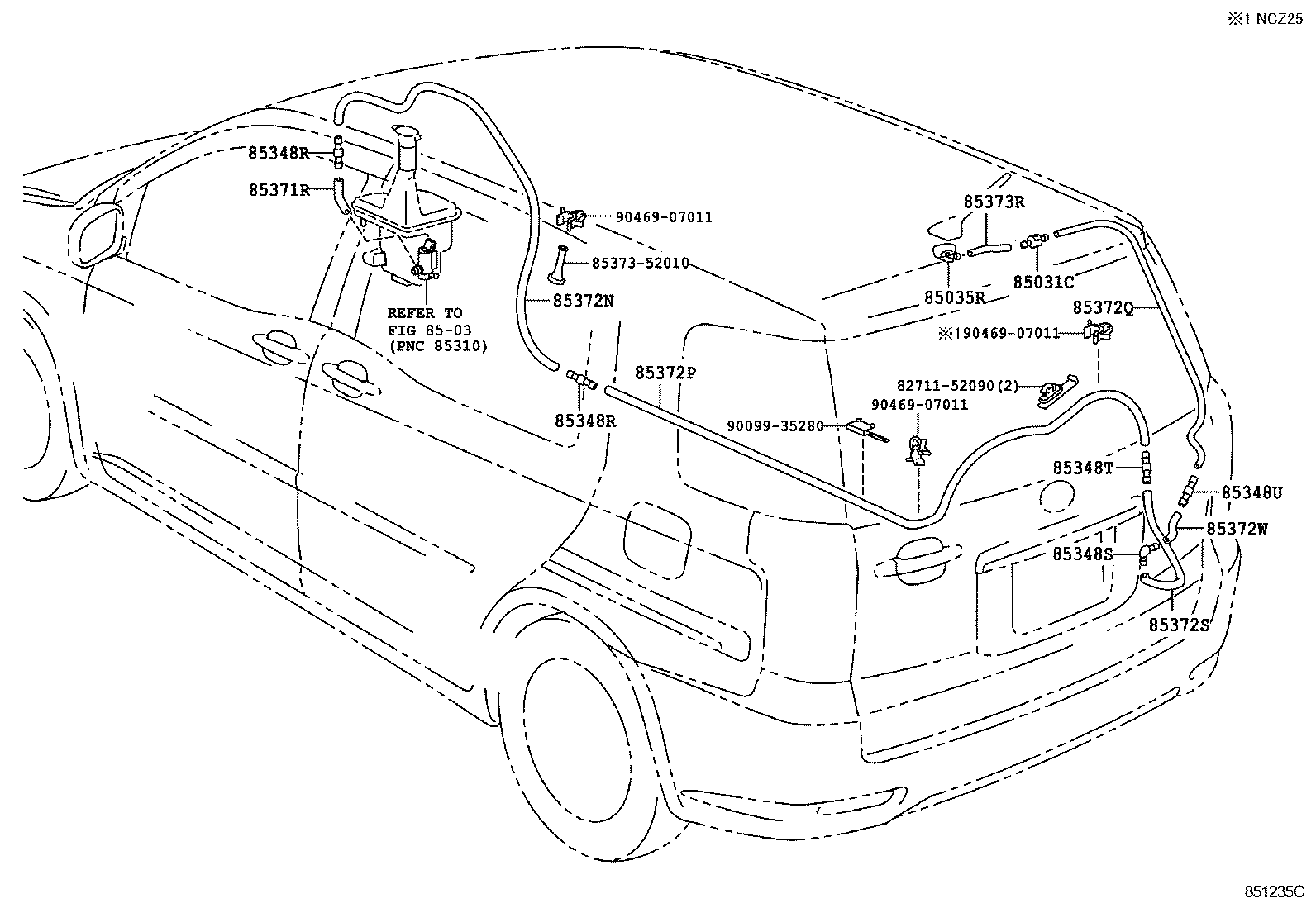  RAUM |  REAR WASHER