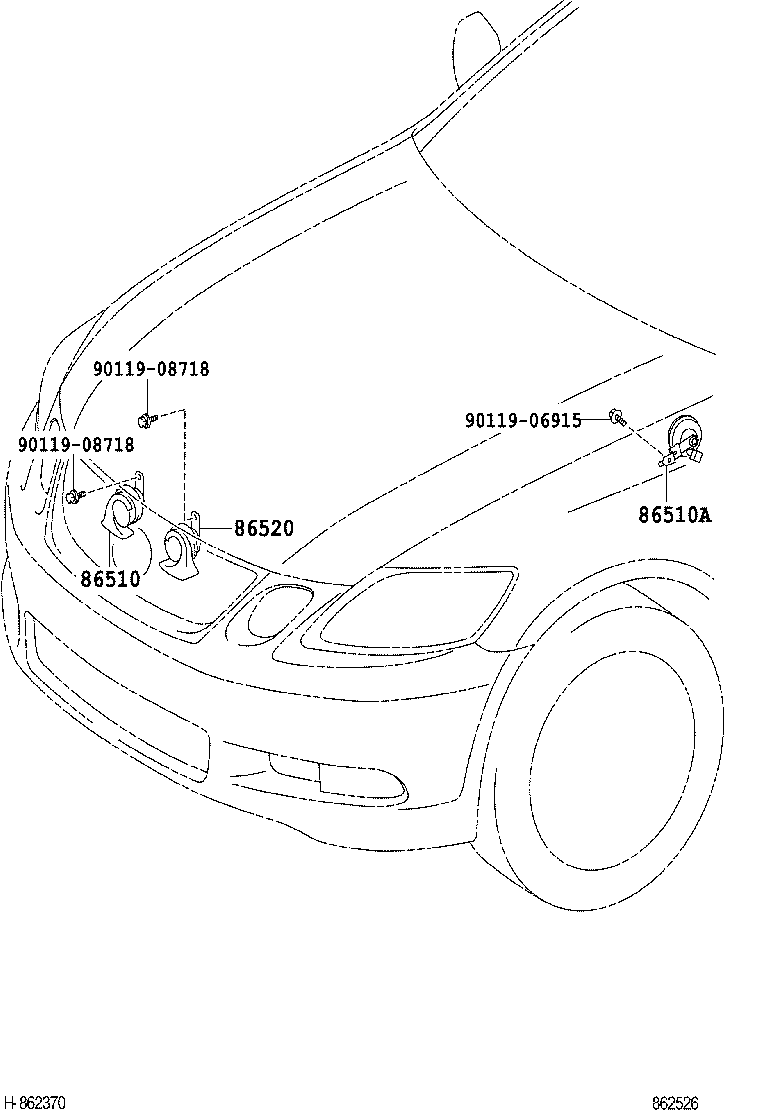  GS460 430 350 |  HORN