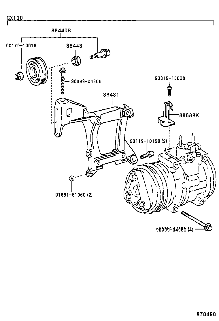  MARK 2 |  HEATING AIR CONDITIONING COMPRESSOR