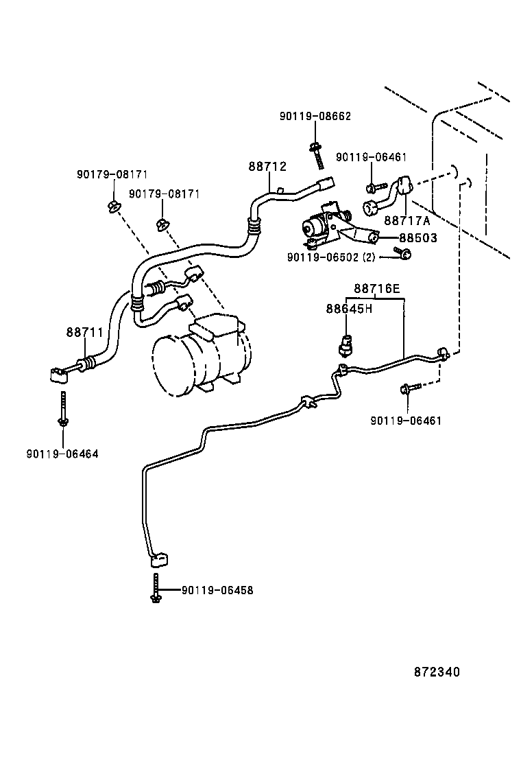  SOARER |  HEATING AIR CONDITIONING COOLER PIPING