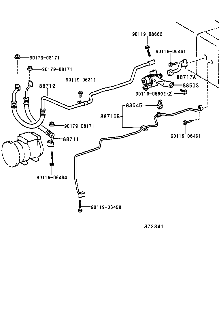  SOARER |  HEATING AIR CONDITIONING COOLER PIPING