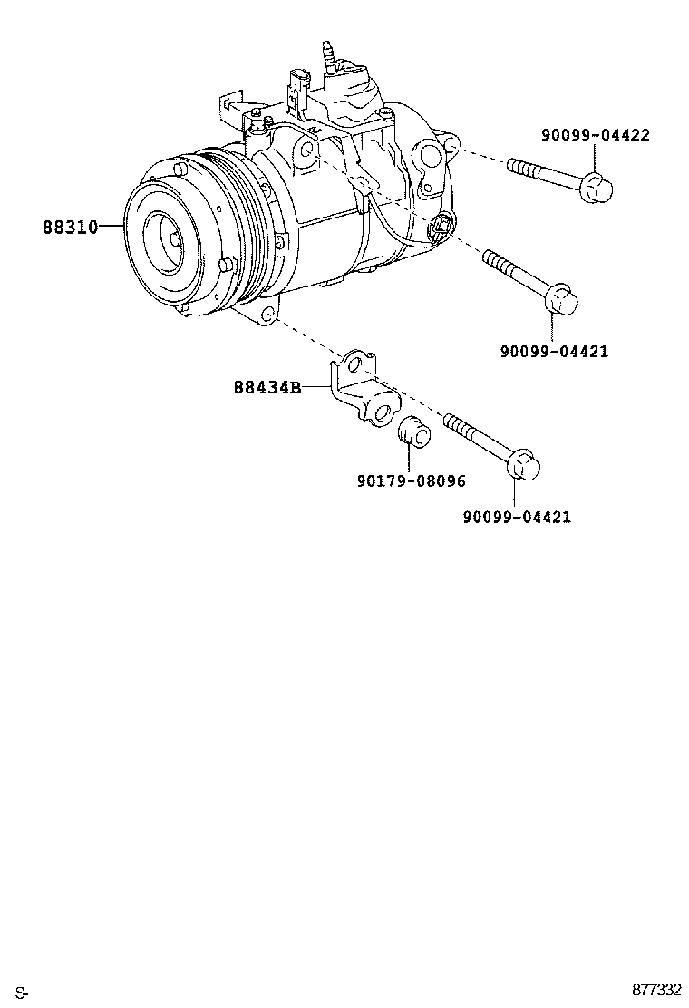  GS460 430 350 |  HEATING AIR CONDITIONING COMPRESSOR