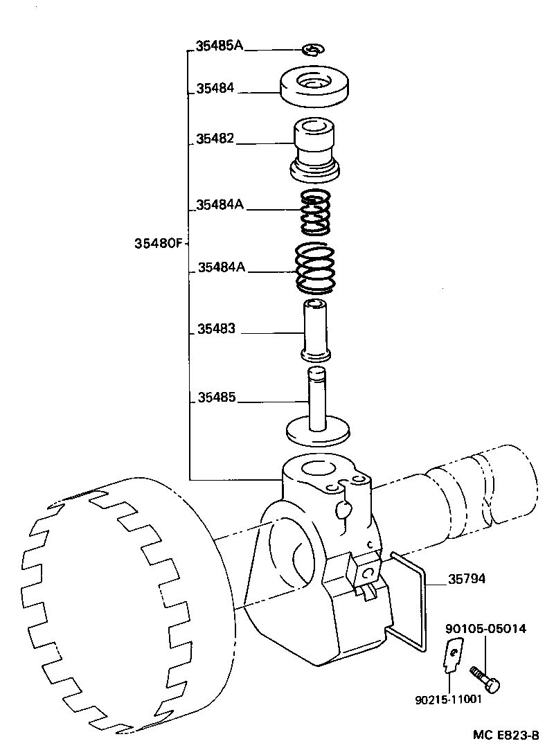  HIACE REGIUSACE |  REAR OIL PUMP GOVERNOR ATM