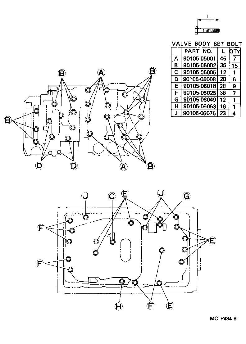  SUPRA |  VALVE BODY OIL STRAINER ATM