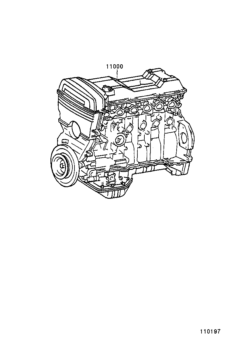  CHASER |  PARTIAL ENGINE ASSEMBLY