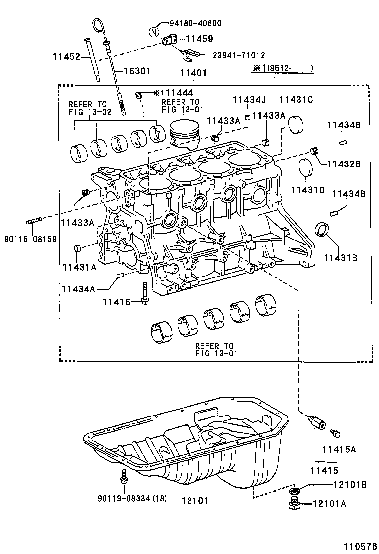  HILUX |  CYLINDER BLOCK